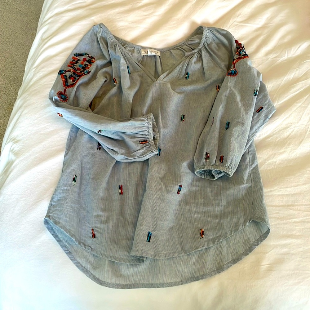 Velvet Summer Blouse